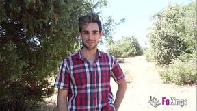 Wild outdoor picnic turns into a busty, moaning fuck session for redheaded Sofia Santan