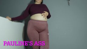 Bloated belly and smelly leggings butt
