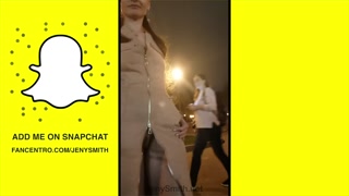 Public Nude Fetish - Snapchat Compilation by Jeny Smith