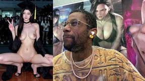 Tight teen gives sloppy blowjob and gets covered in cum