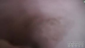 Sissy taught to suck three cocks by mother (POV camerwork)