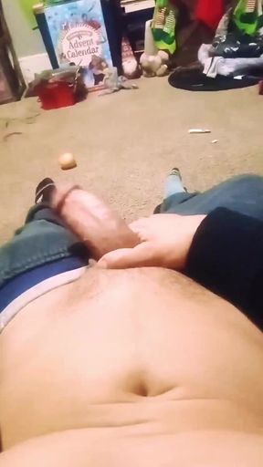 Playing with My Cock.