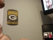 Coming on Aylas ass