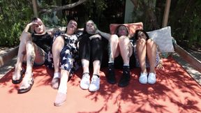 5 Girls Feet 50 Toes Part 3