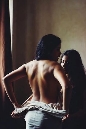 Desi amateur lesbians explore their desires
