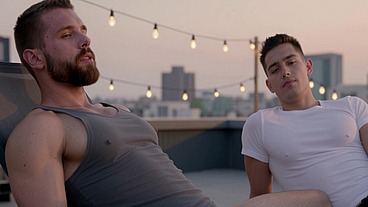 Hot Gay Sex on Rooftop[AI Generated]