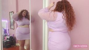 BBW Narcissist Ignores You in the Mirror - hd wmv