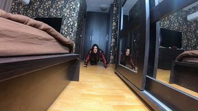 double pleasure with milfycalla – episode 32 of 47 – leather, anal, blowjob & messy finish