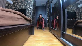 double pleasure with milfycalla – episode 32 of 47 – leather, anal, blowjob & messy finish