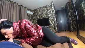 double pleasure with milfycalla – episode 32 of 47 – leather, anal, blowjob & messy finish