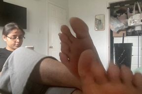 I COULD CARE LESS ABOUT YOU. | Feet Ignore Session, Foot Ignore, Feet in face, Ignoring you