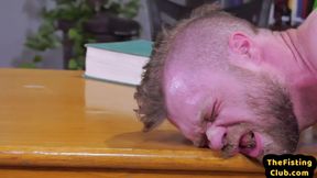 Analeaten sturdy bottom fingered and fisted by inked jock