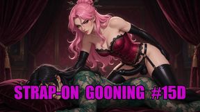 Strap On Gooning #15D: Pegged Into Eternal Surrender (Animated, Music, Text)