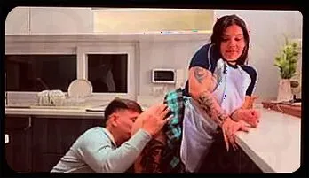 Seductive Latina Employee’s Intense Encounter with Boss’s Stepbrother