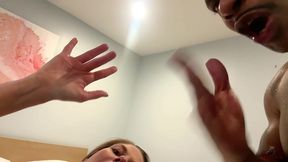 empty your balls in my ass: belgian slut alice maze begs for anal creampie