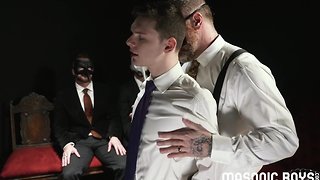 Ritual sex initiation with brian bonds, cain marko, and ethan tate