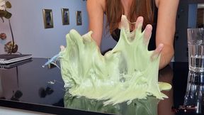 Hands stuck in glue