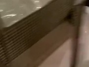 Jacuzzi bath tub jerk sesh (cumming on mirror)
