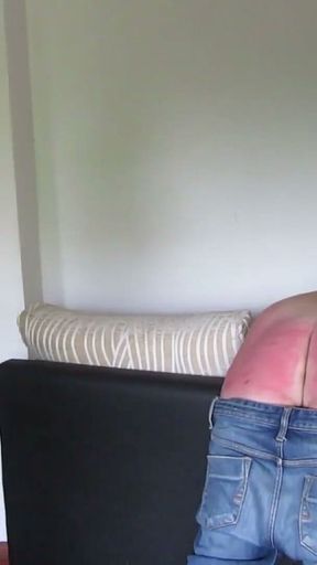 Compilation of Belted Spanking