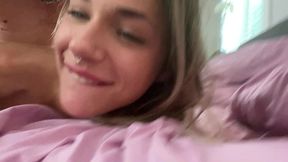 teens first time double penetrated! bi threesome with sommer brooks, wolf hudson and steve rickz