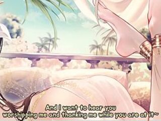 Ishtar and Ereshkigal The one and the other Desire Your Cum! (Fate Grand Order) [Femdom, Lesbian babes]