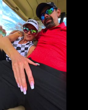 Hot babe hits a massive curveball