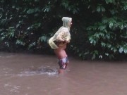 Public PEE on Waterfals Jungle trail