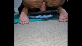 Exploring New Depths: Gay Anal Sex With a Dildo On Soft Comforter