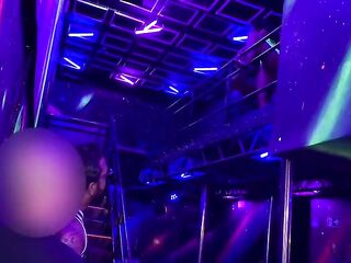 Anal with a waitress at a club three, cumming inside P-01