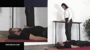 Slave under the feet of Mistress Natasa PP B mp4