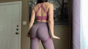 Sweaty Yoga Pants Ass Worship