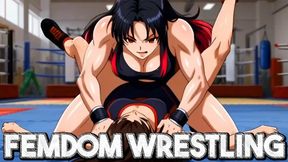 Femdom Female Wrestling - Rika Shows Total Superiority On The Mat