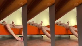 a quick jerk off session before i go to the gym