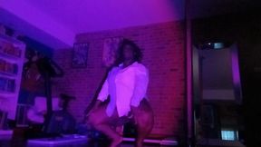 Goddess Akua Presents: Work Shirt Striptease