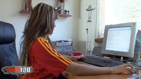 Karyna: Karyna Hot Babe From Argentina with Huge Boobs Playing with Sex Toys