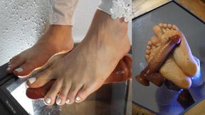 Glass Theater | Dildo Trample Pearl White