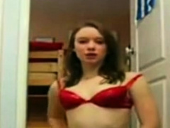 Striptease and masturbation