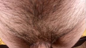 Female POV sex with hairy guy