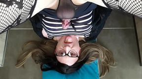 Auto cumshot facial sissy