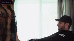 Unexpected Protection: Armani Black's Seductive Encounter with a Mysterious Security Guard