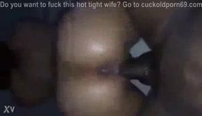 Hubby Films His Wife with a BBC Again