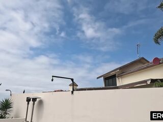 Tattooed Sweetheart with Red Hair Rides Hard Outdoors on Aged Stud in Wild Fetish Bang Scene