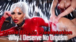 Drone Thesis Presentation: Why I Deserve No Orgasm