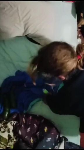 Young Man Opens His Ass at Work