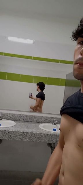 Fetish Bathroom Golden Rain Shower Cum