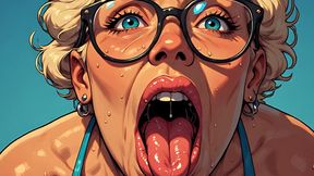 Open Wide Mouths Want Cock