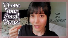 I Love Your Small Penis! - A real talk moment with Lunasha as she praises small dicks which makes her horny so she worships yours and gives you JOI and a cum countdown