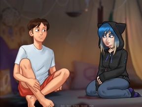 SummertimeSaga ROMANTIC APPOINTMENT (eve's route)-PART 88