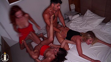 Horny Girls Emptied Italians Balls