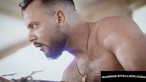 RAGING STALLION - Two Hung Men Turn A Jockstrap Into Hardcore Gay Ass Fucking
